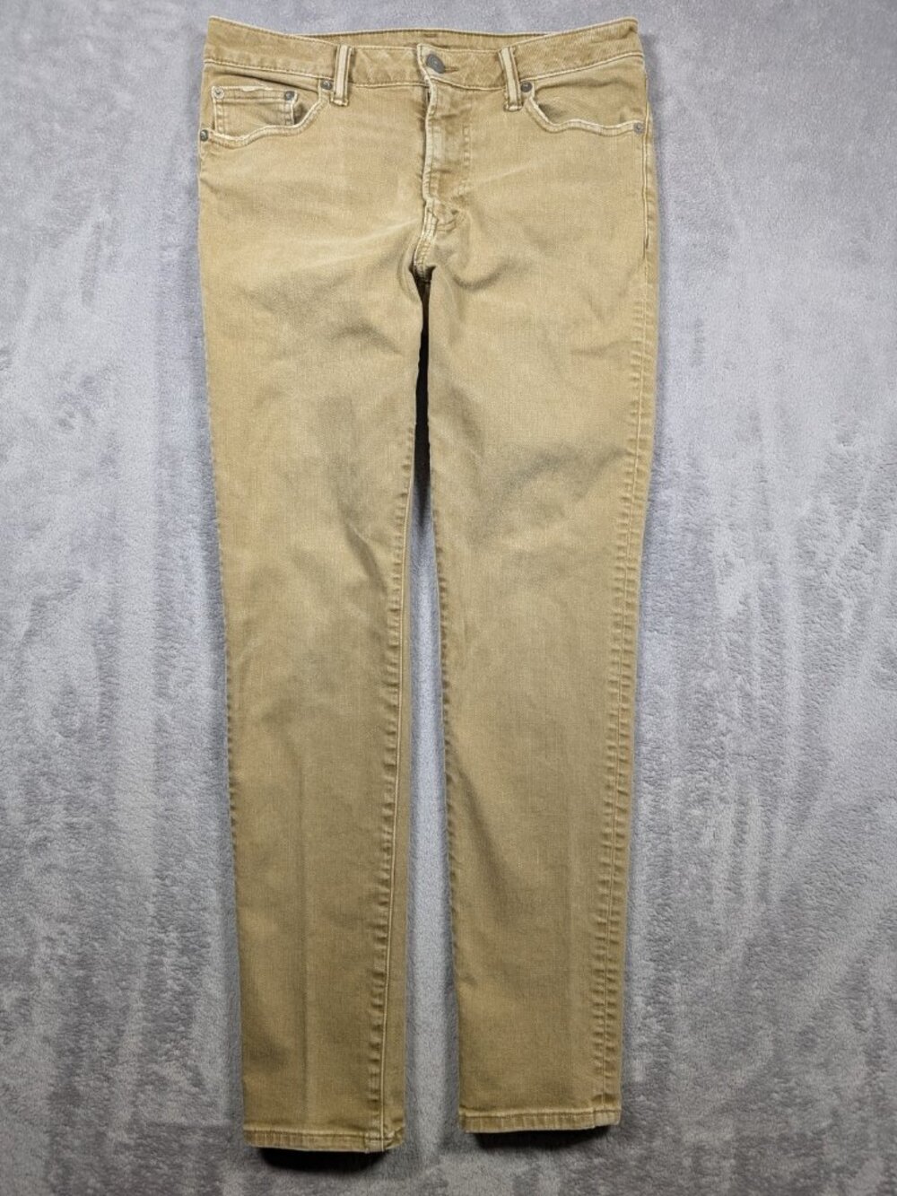 American Eagle Next Level Flex Jeans Mens 29x30 Khaki Skinny Fit Casual Modern